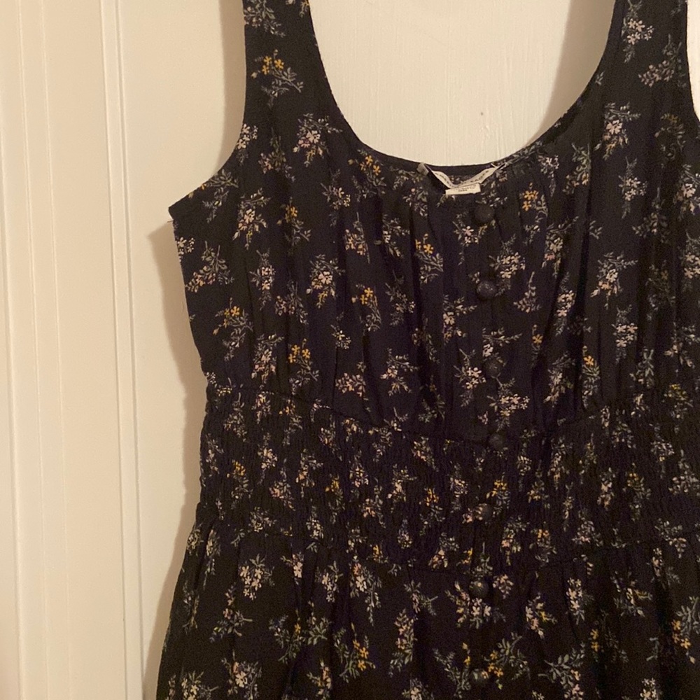 AE midi tiered dress XS